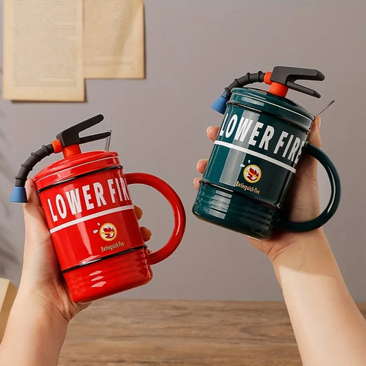 Fire Extinguisher Style  Mug